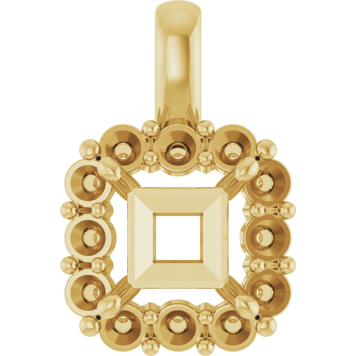 Halo-Style Pendant