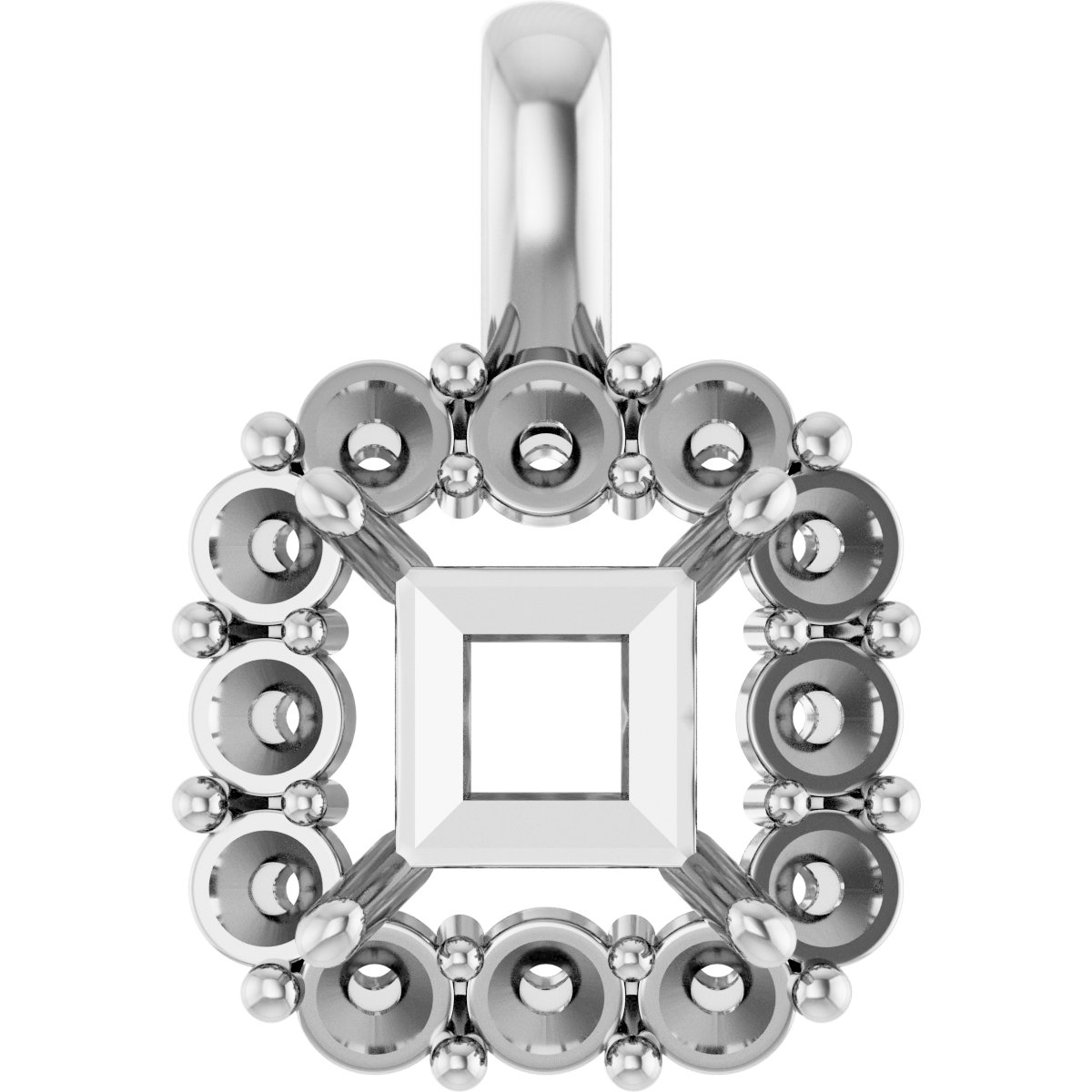 Halo-Style Pendant