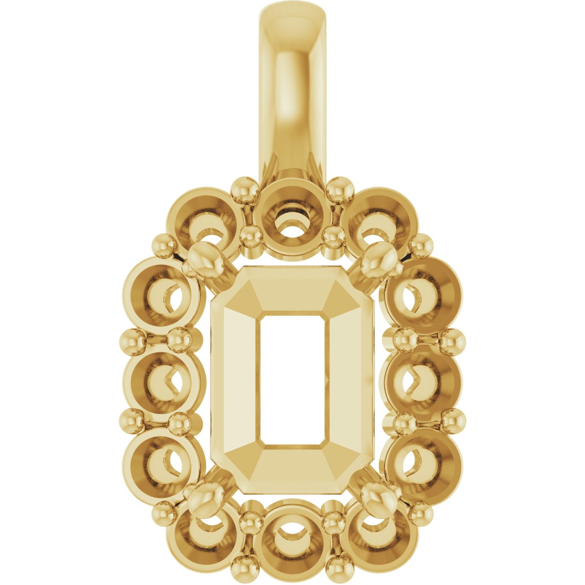 Halo-Style Pendant