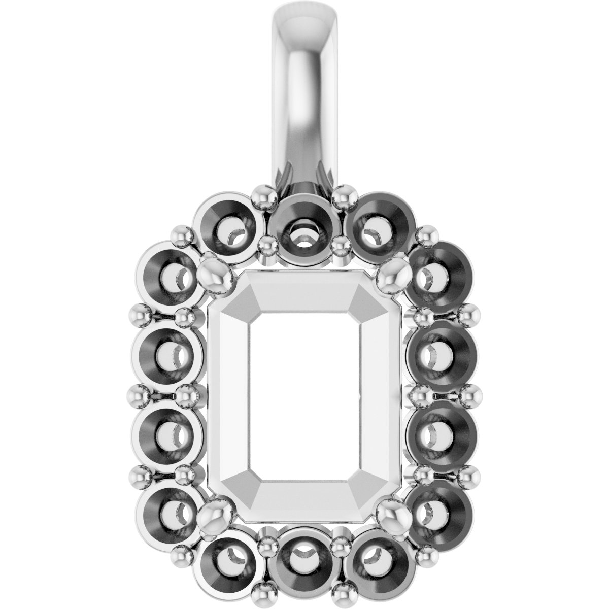 Halo-Style Pendant