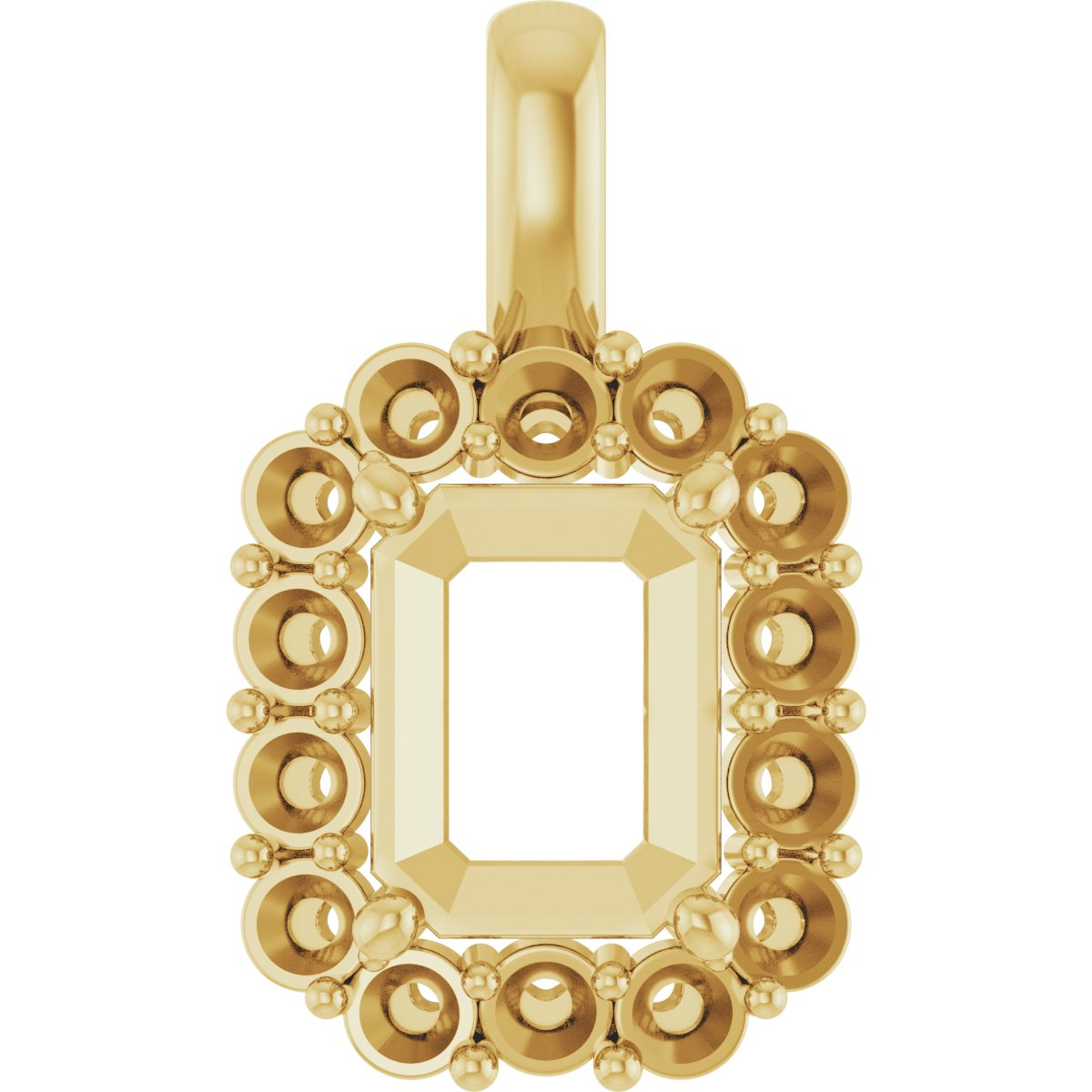 Halo-Style Pendant