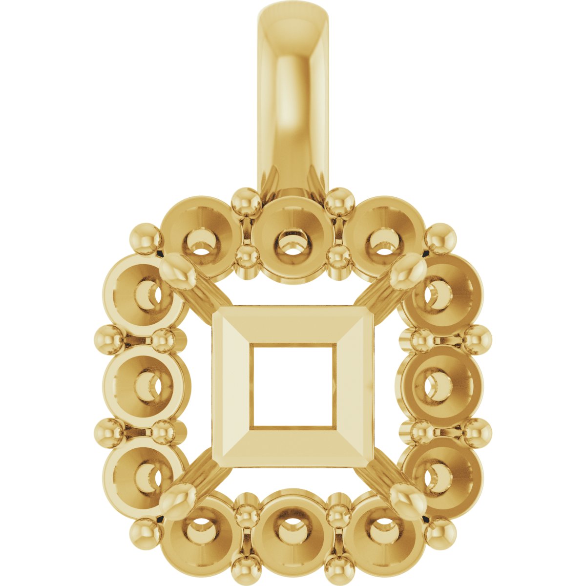Halo-Style Pendant