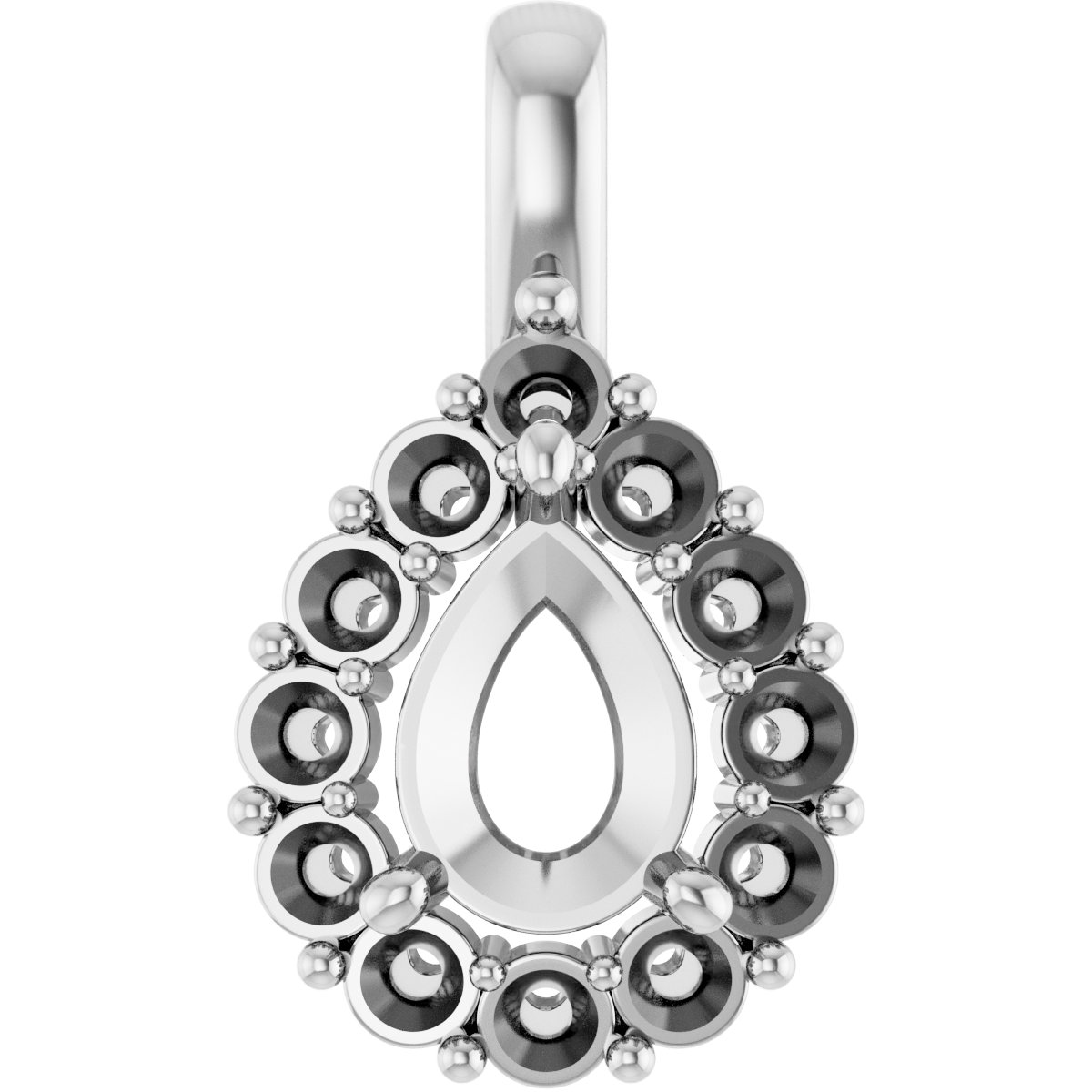 Halo-Style Pendant