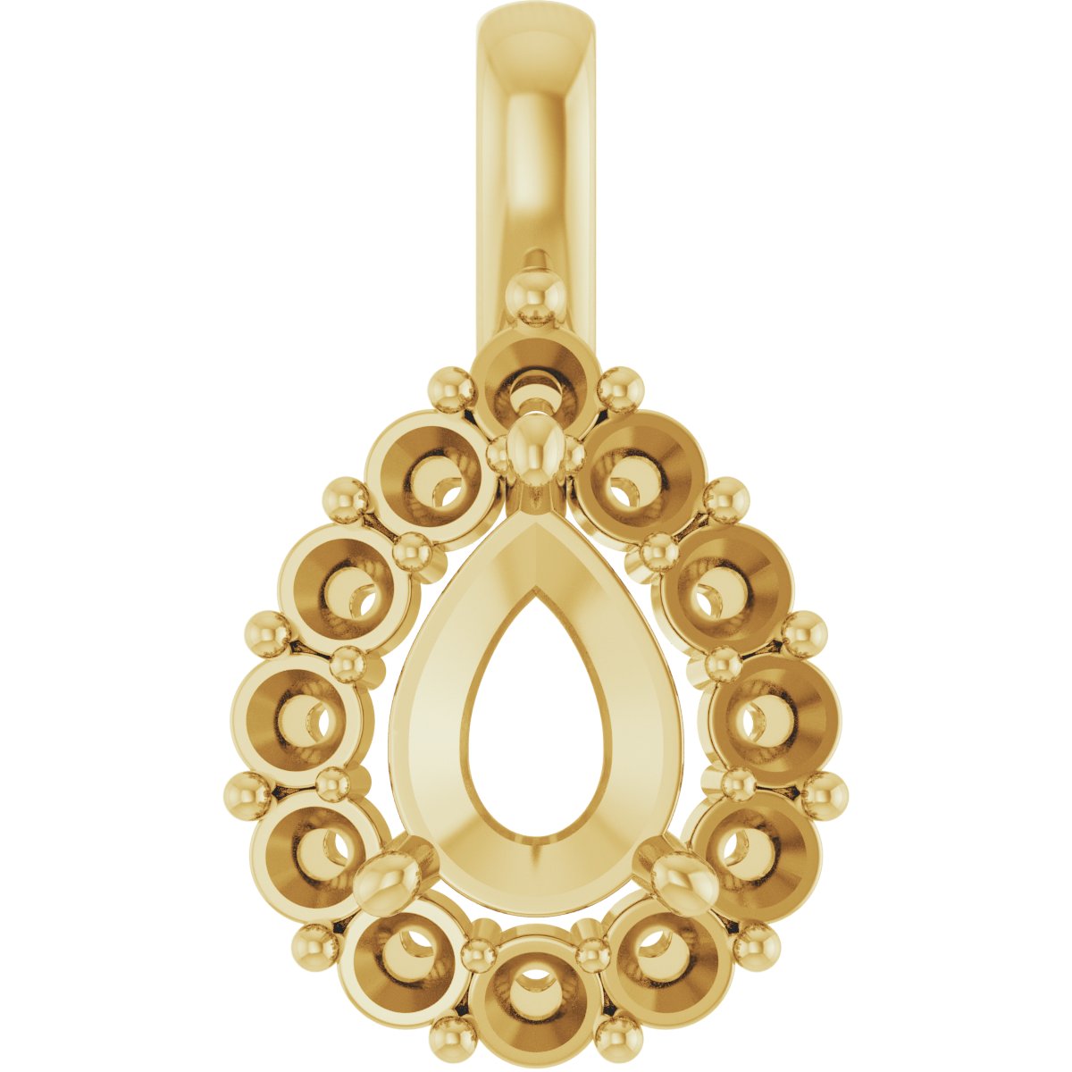 Halo-Style Pendant