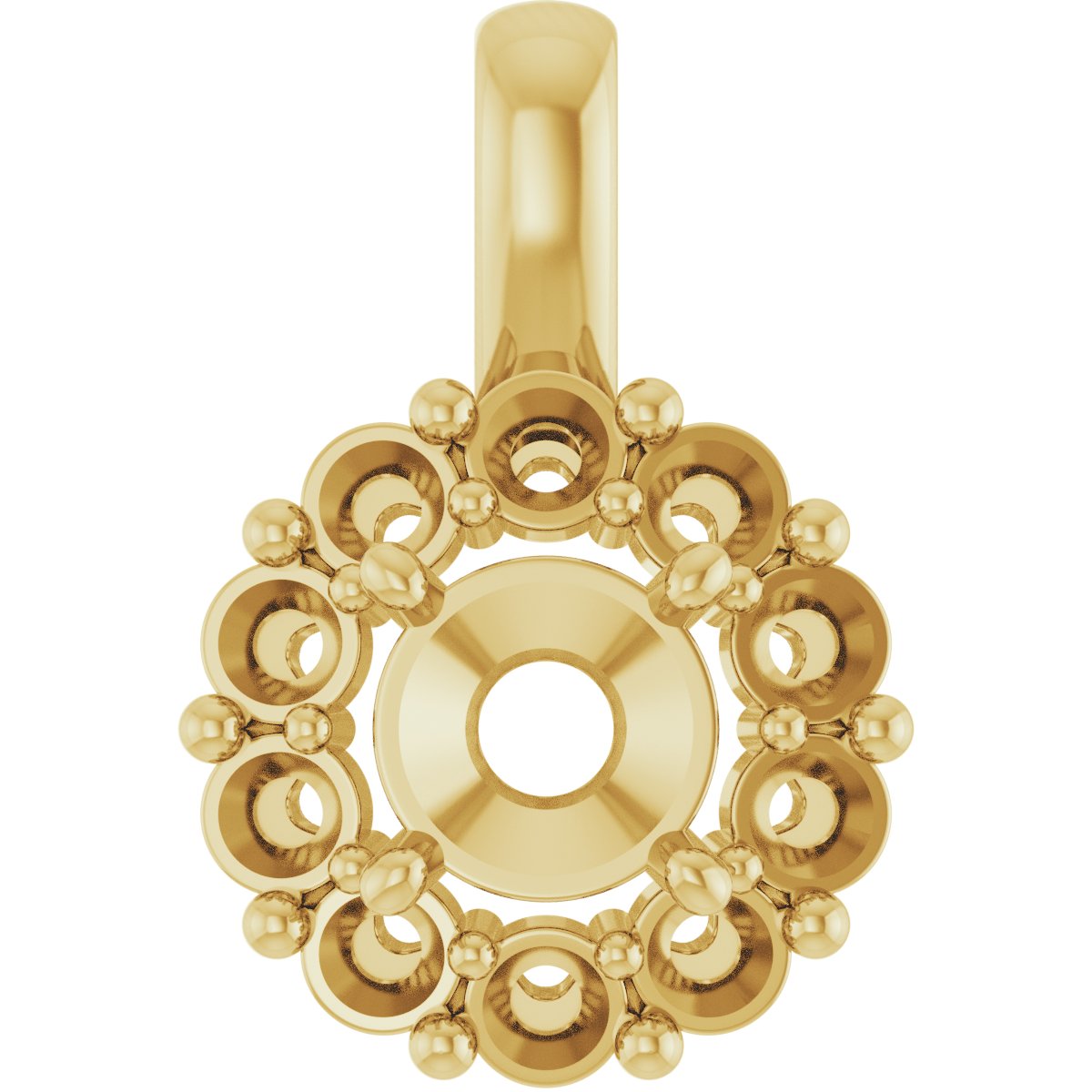 Halo-Style Pendant