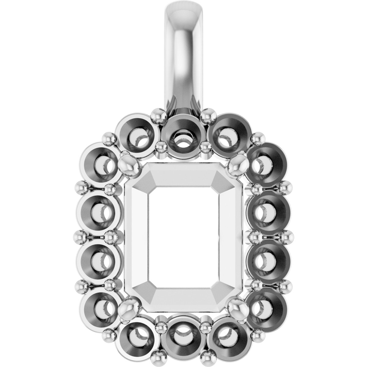 Halo-Style Pendant