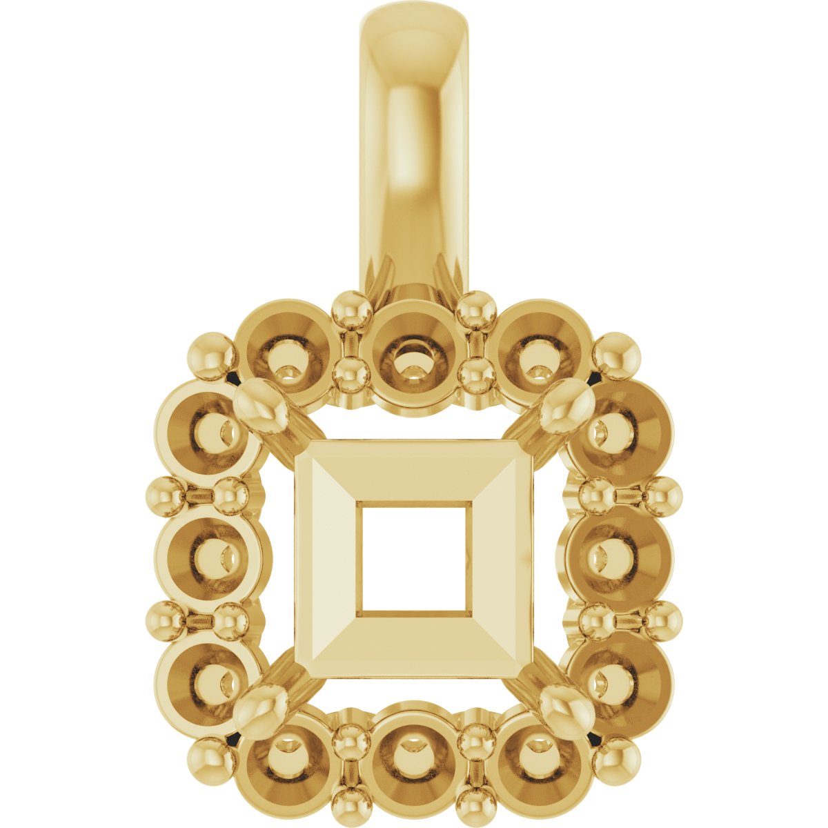 Halo-Style Pendant