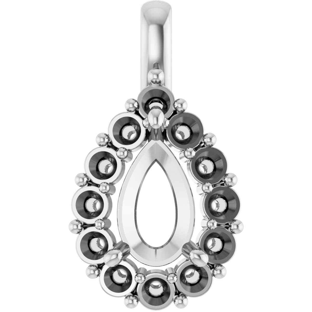 Halo-Style Pendant