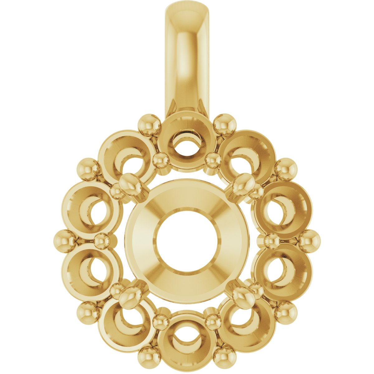 Halo-Style Pendant