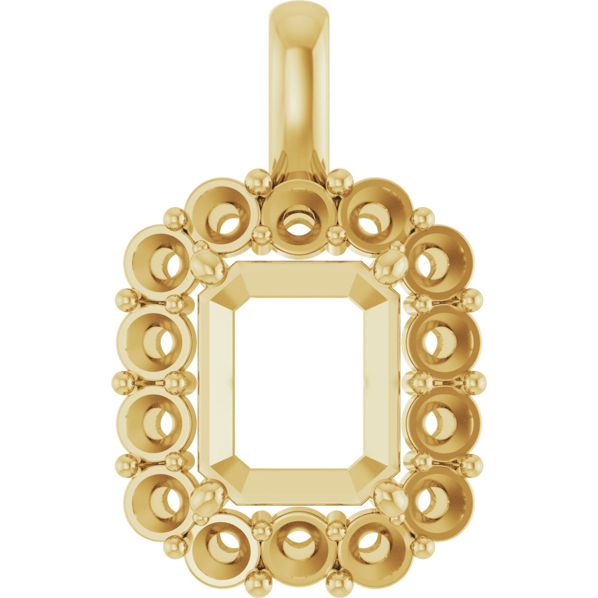Halo-Style Pendant