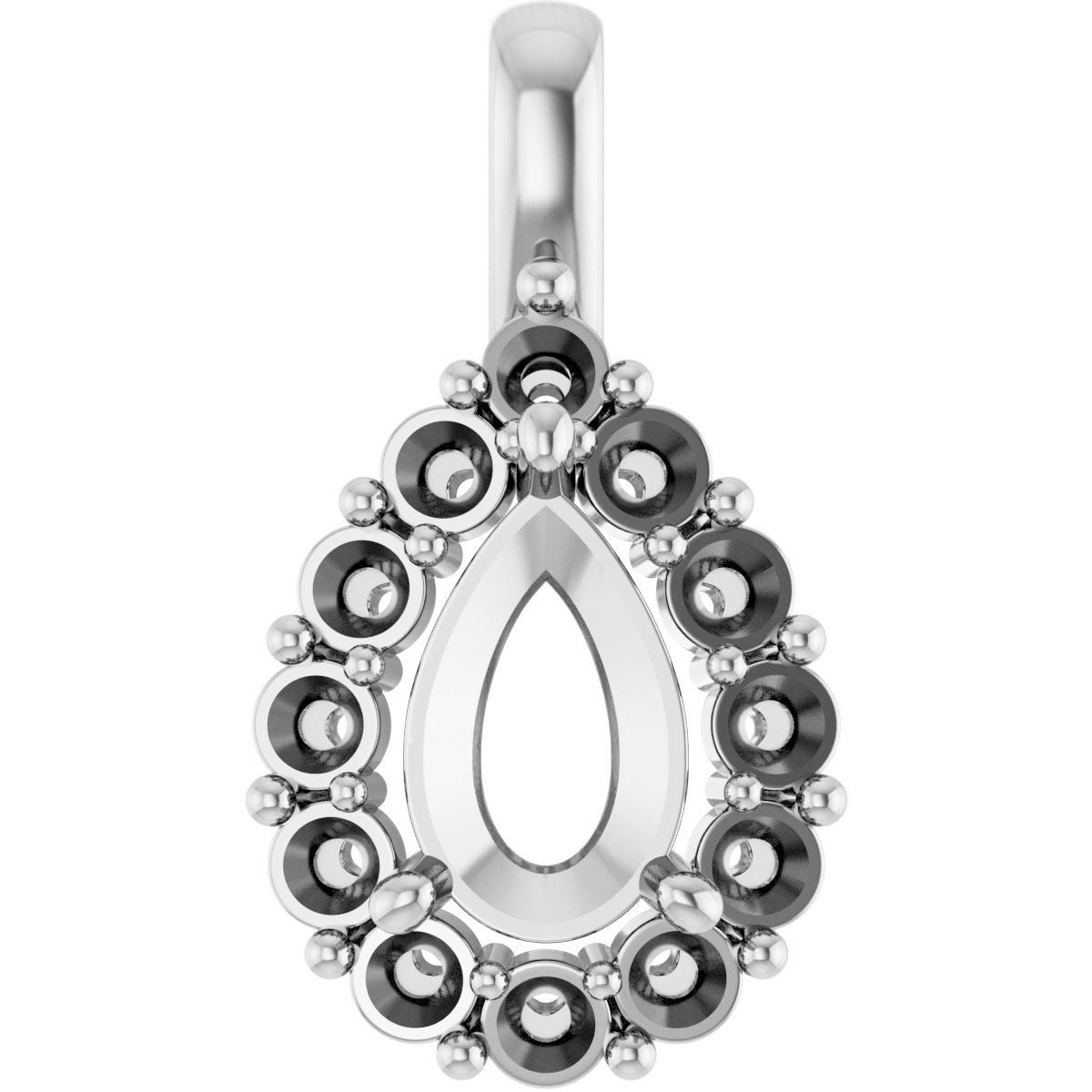 Halo-Style Pendant