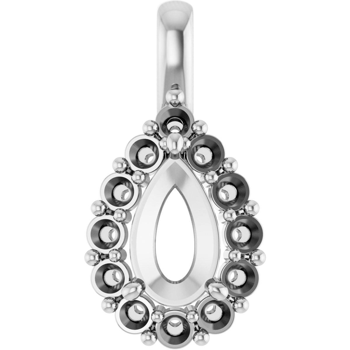 Halo-Style Pendant