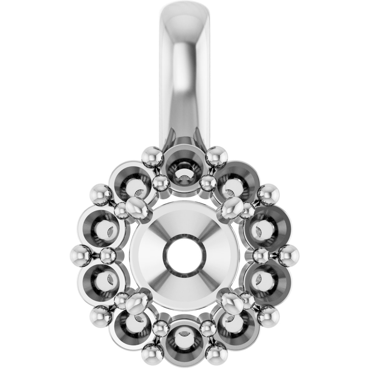Halo-Style Pendant
