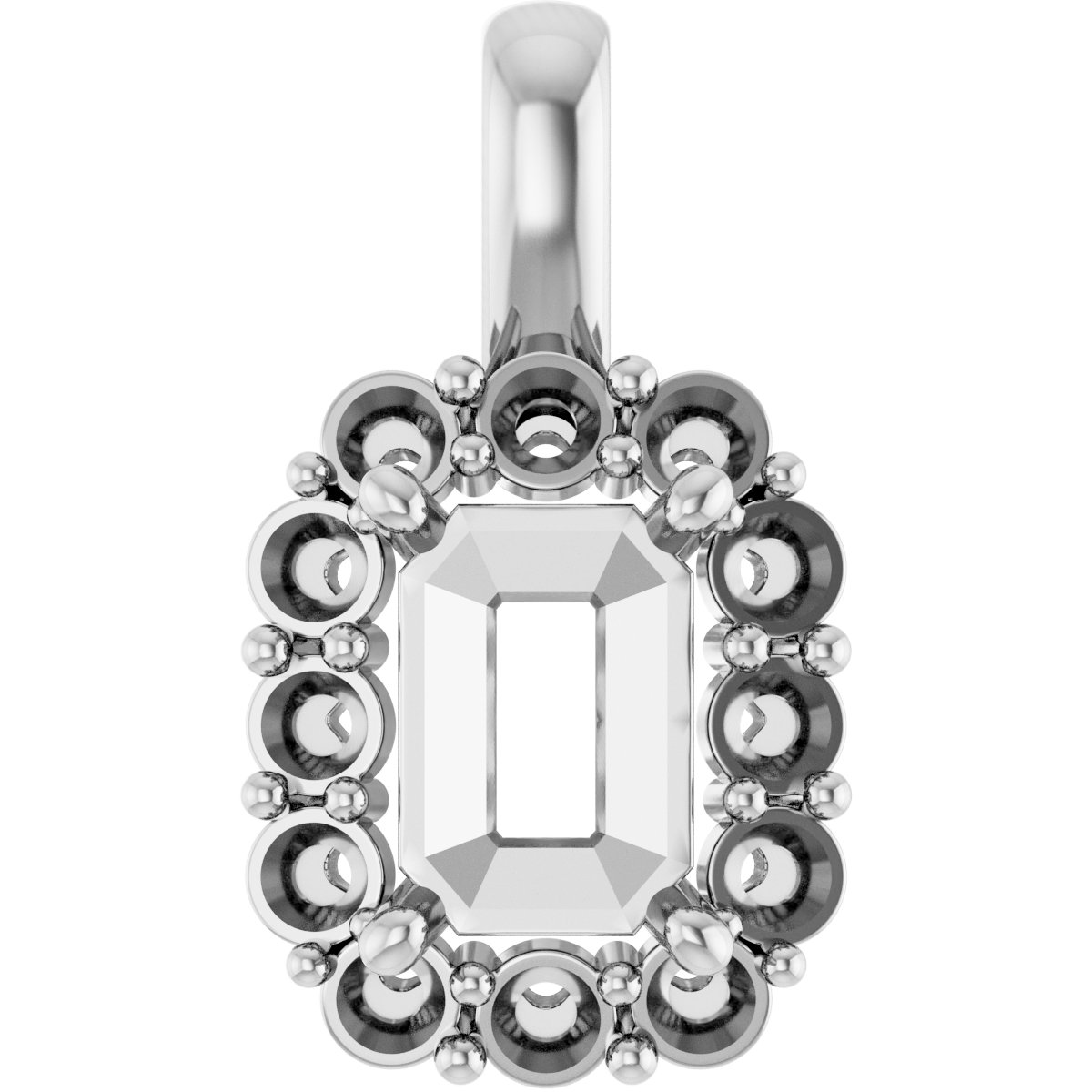 Halo-Style Pendant