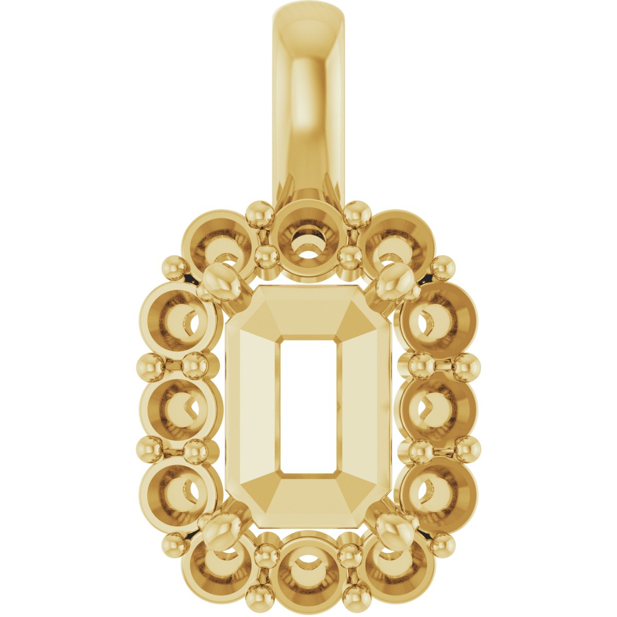 Halo-Style Pendant