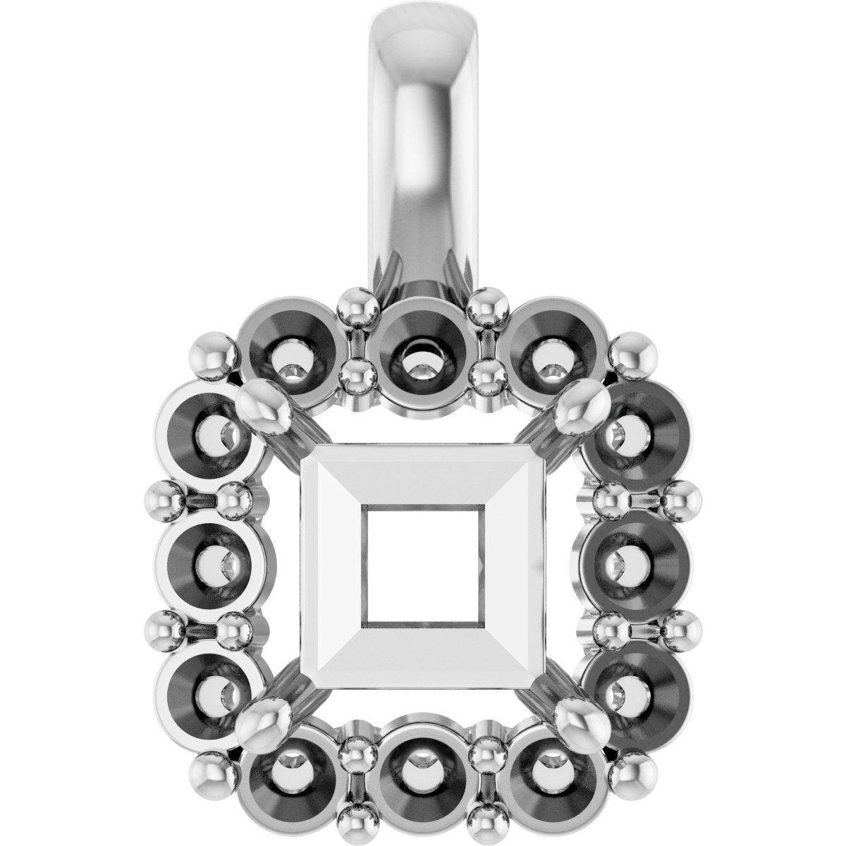 Halo-Style Pendant