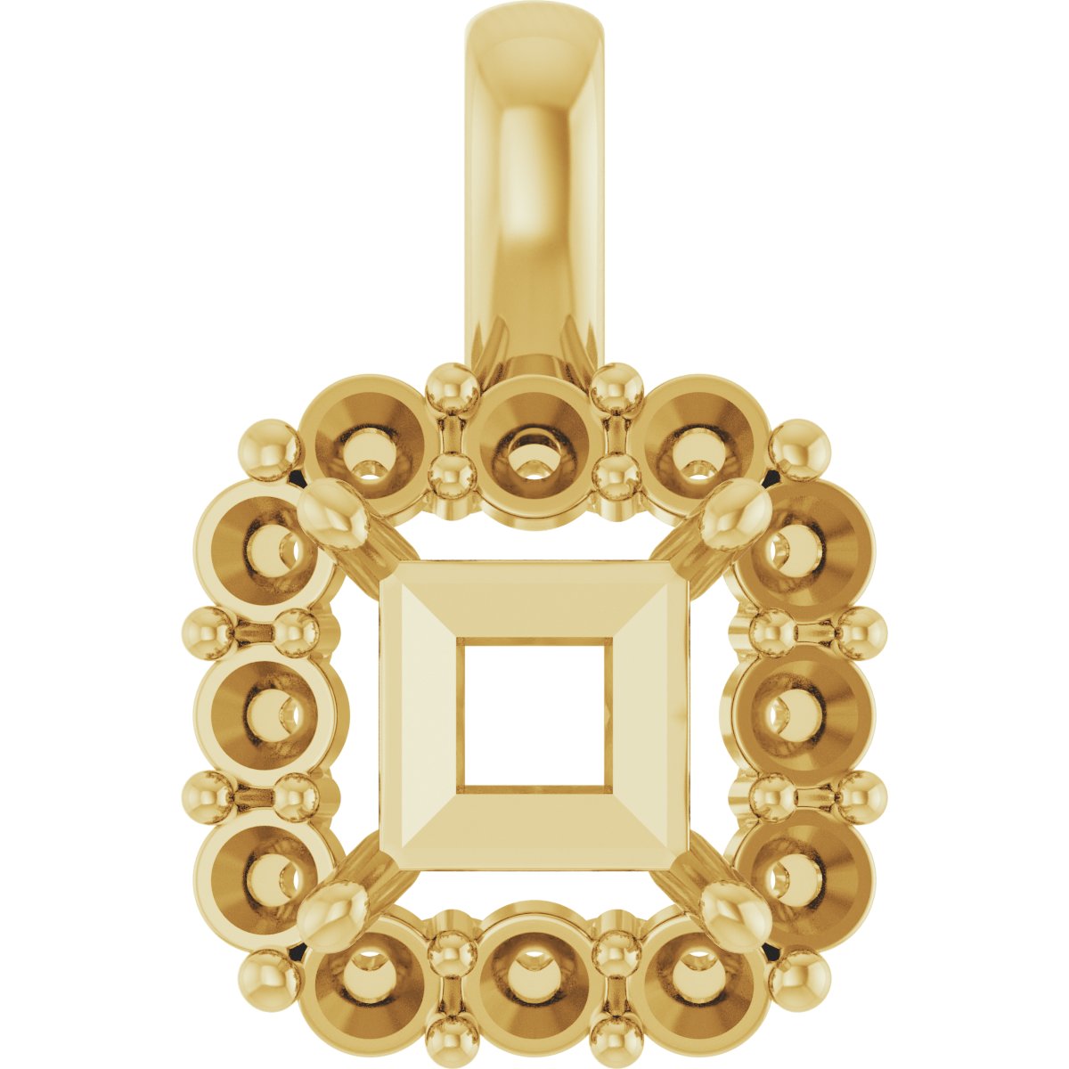 Halo-Style Pendant