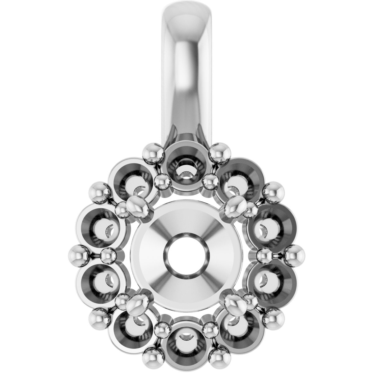 Halo-Style Pendant