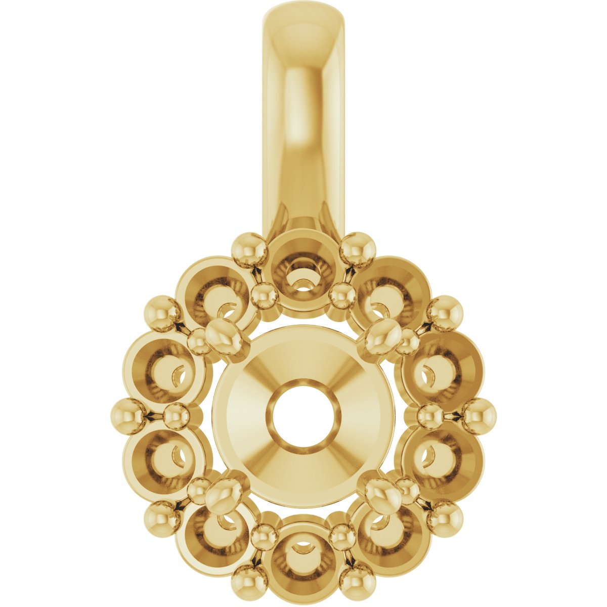 Halo-Style Pendant