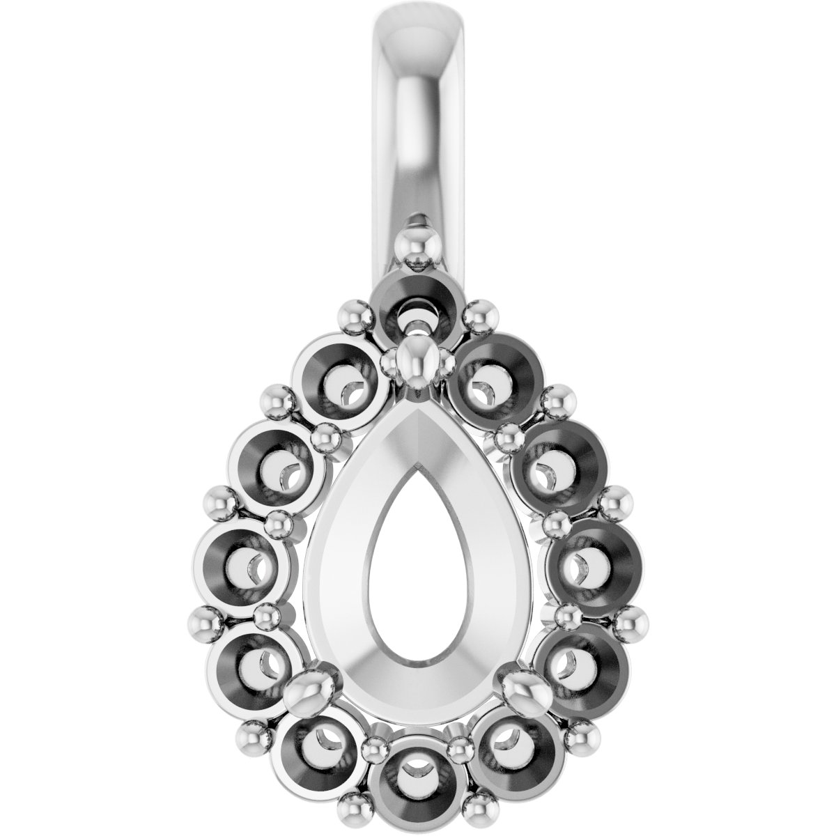 Halo-Style Pendant