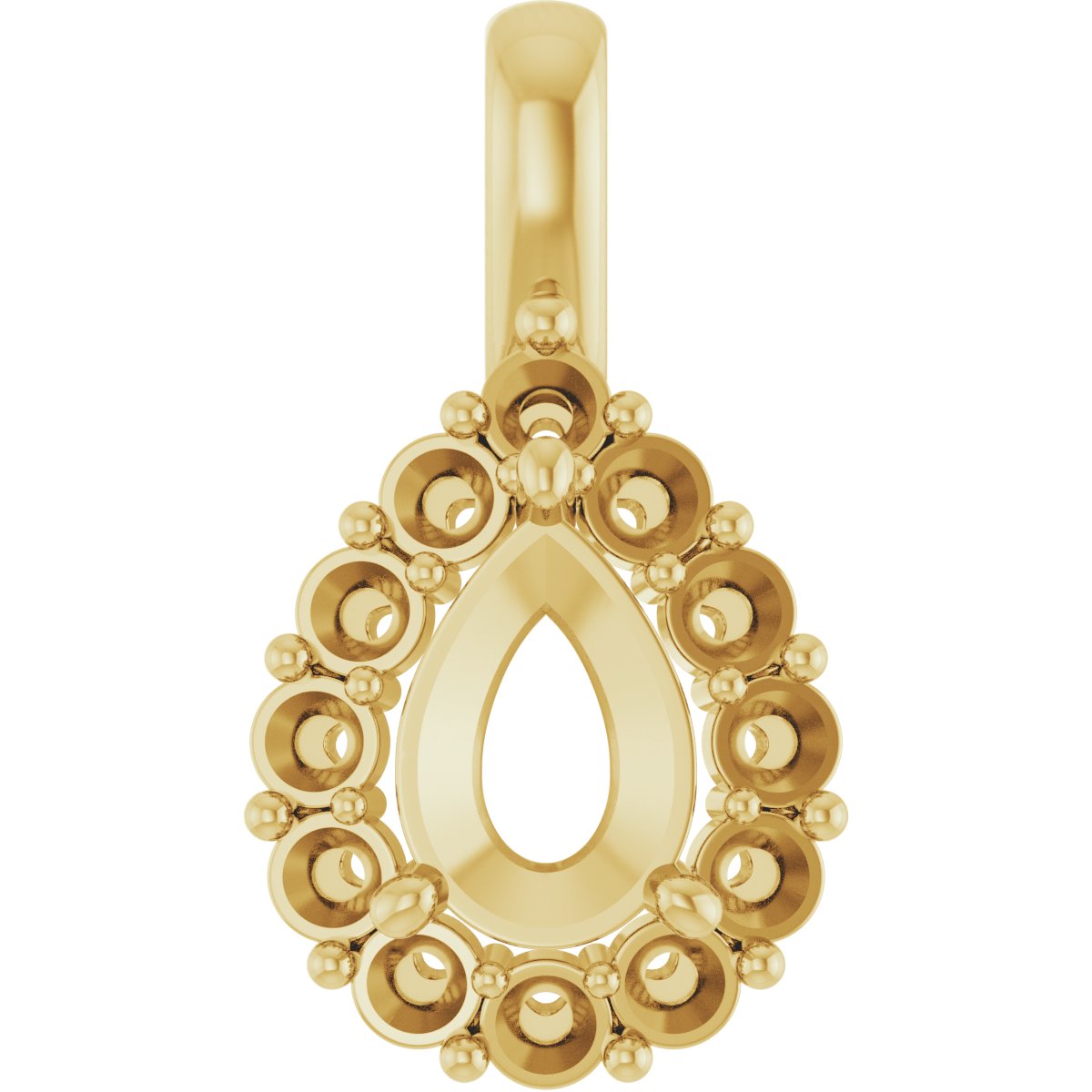Halo-Style Pendant