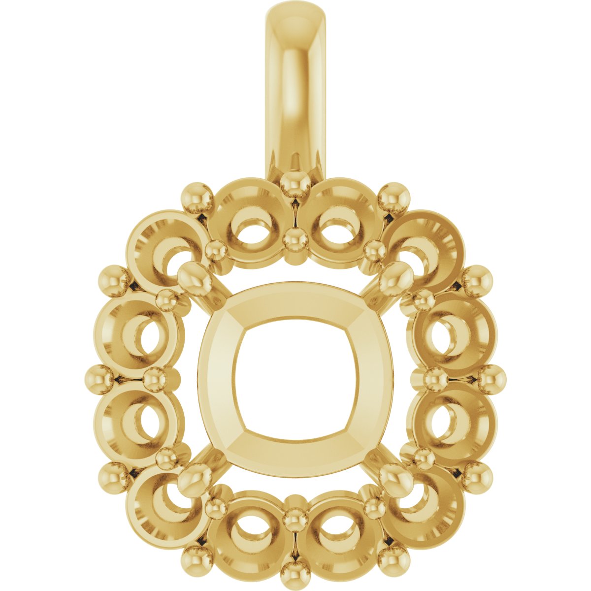 Halo-Style Pendant