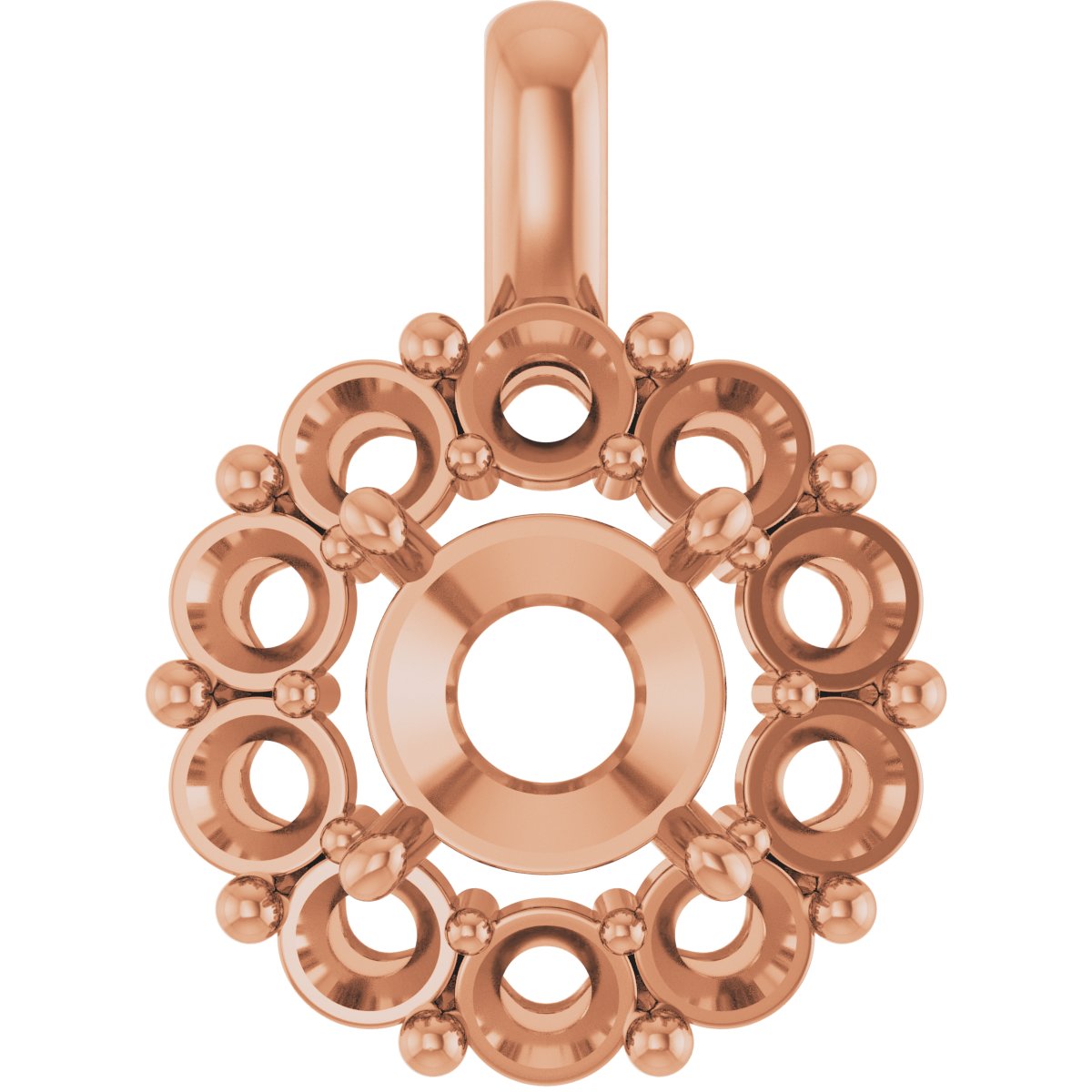 Halo-Style Pendant