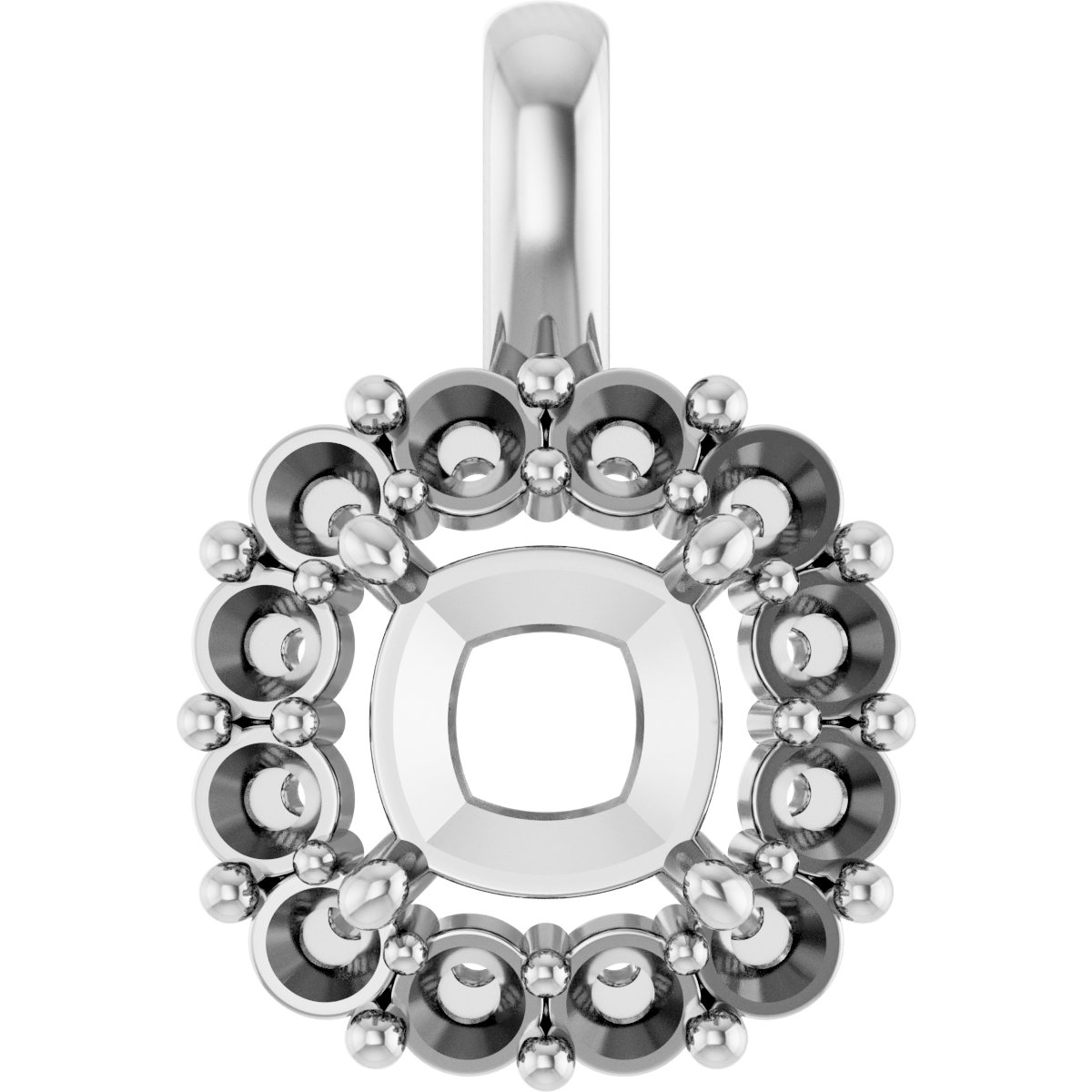 Halo-Style Pendant