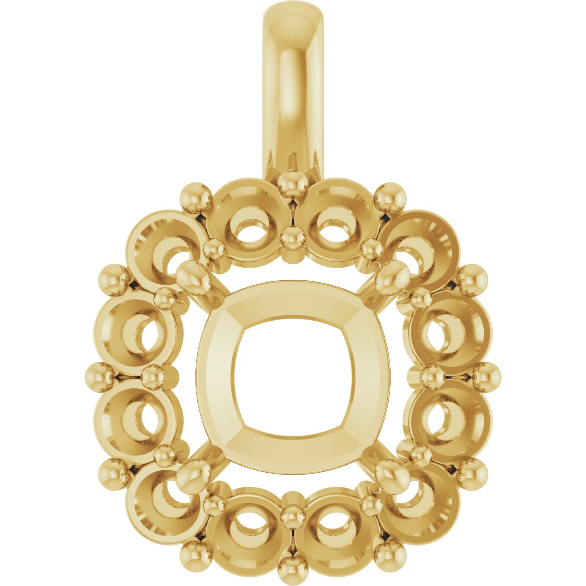 Halo-Style Pendant