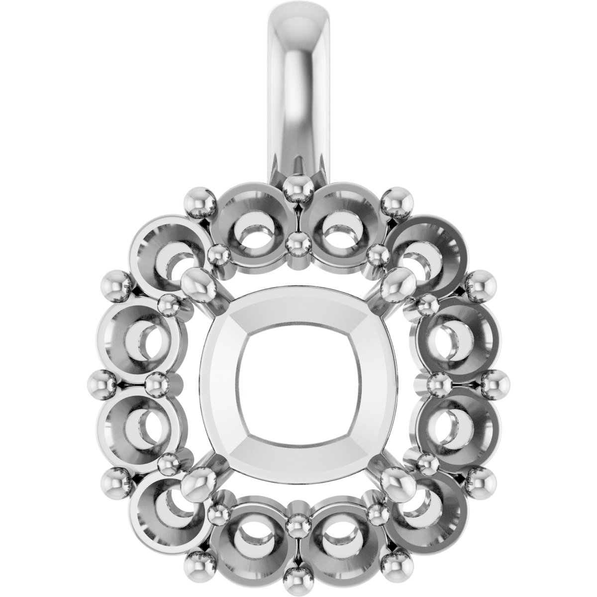 Halo-Style Pendant