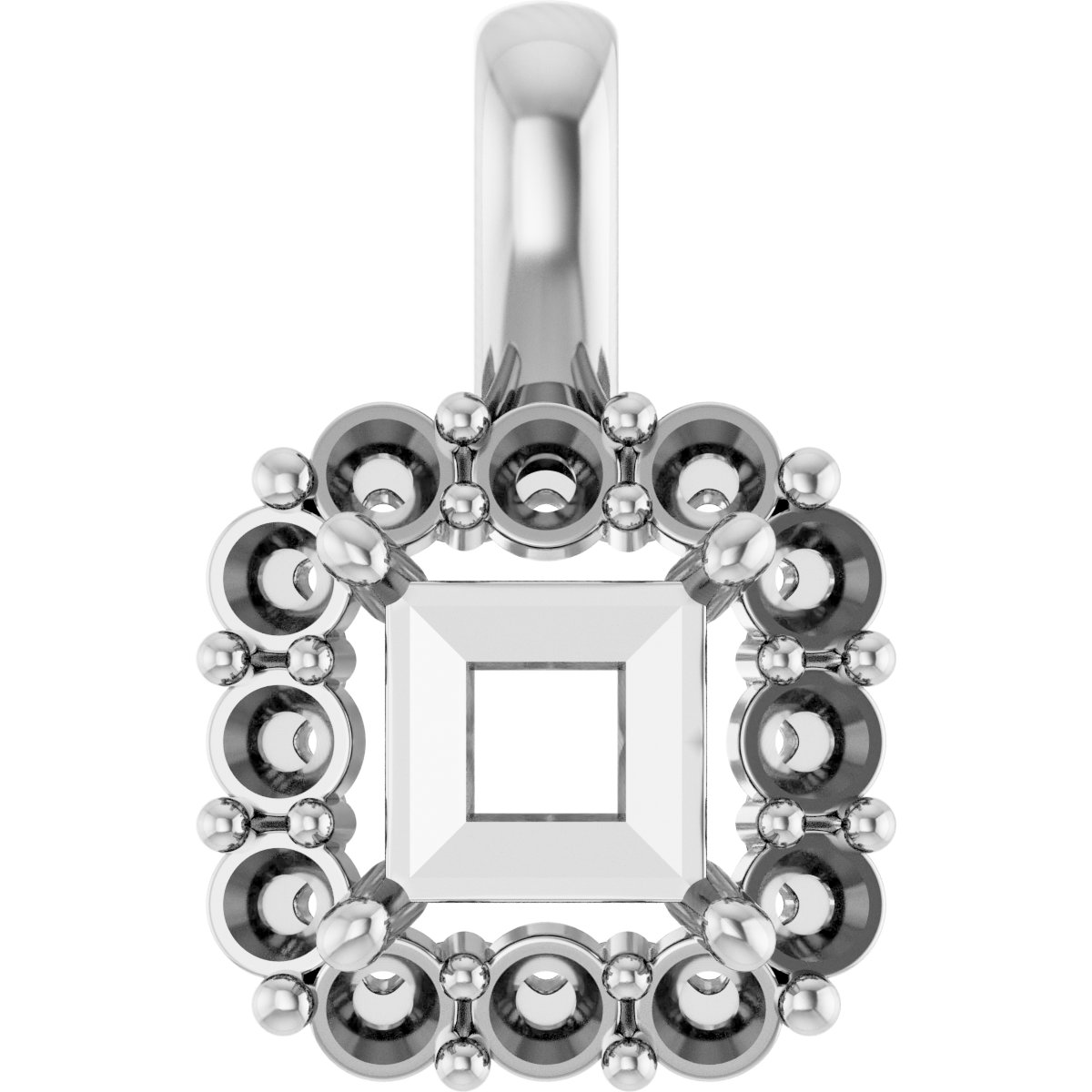Halo-Style Pendant