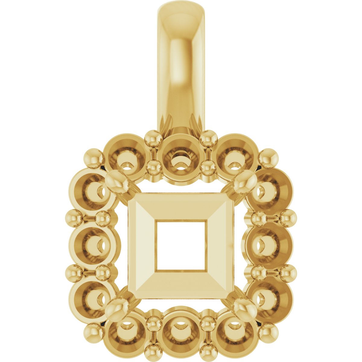 Halo-Style Pendant