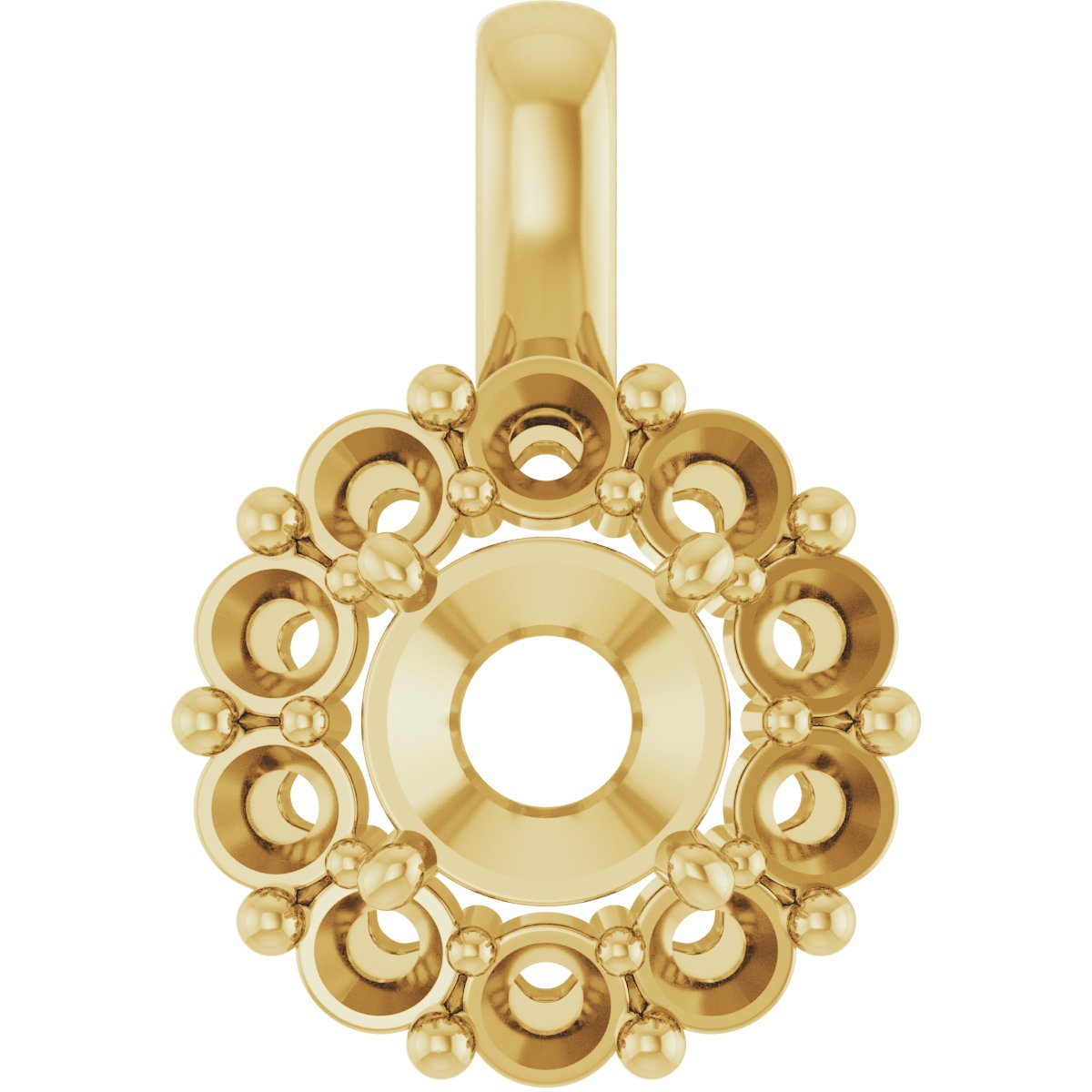Halo-Style Pendant
