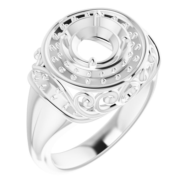 Halo-Style Engagement Ring