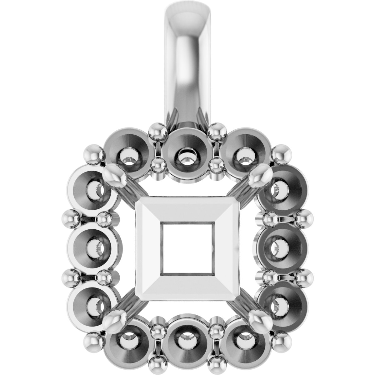 Halo-Style Pendant