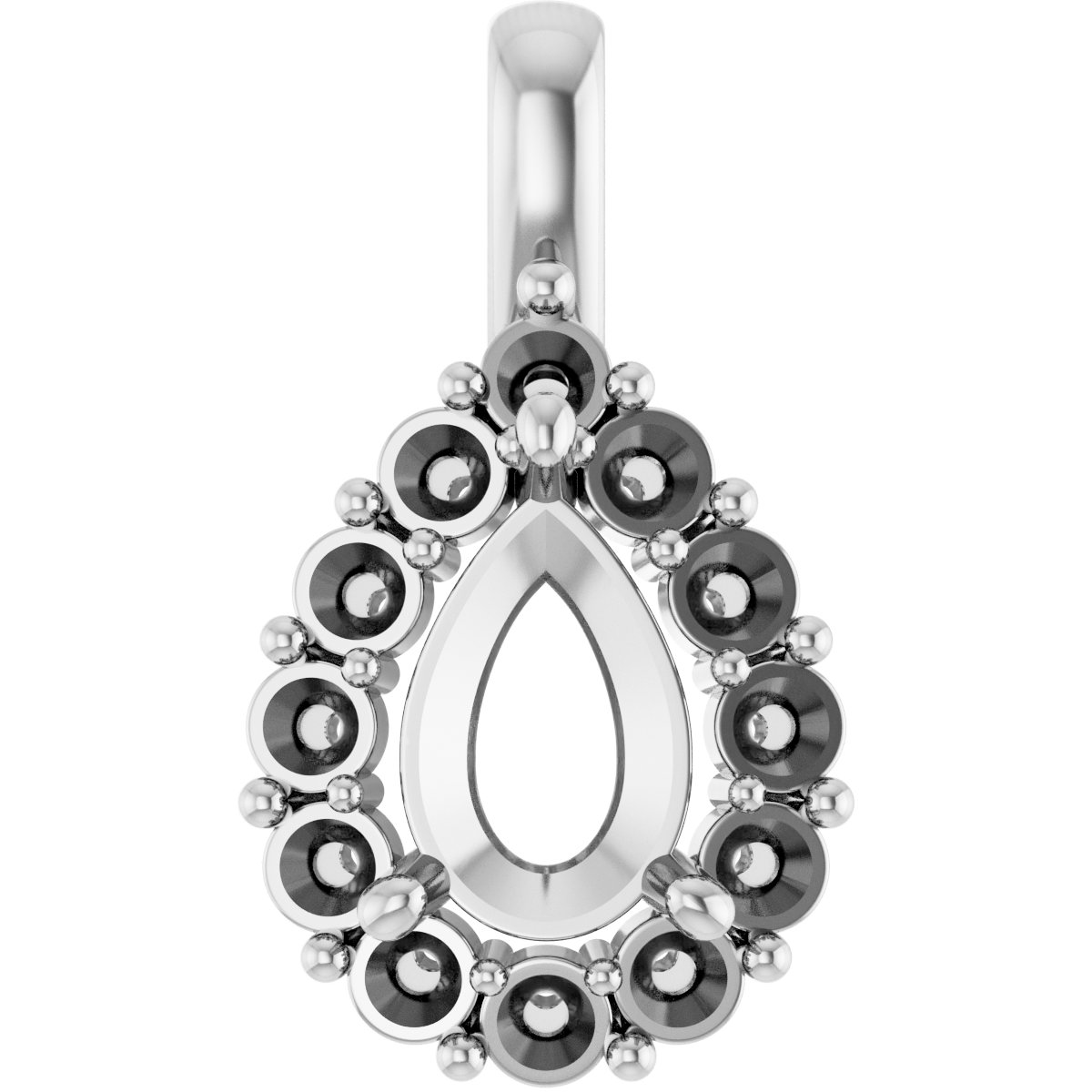 Halo-Style Pendant