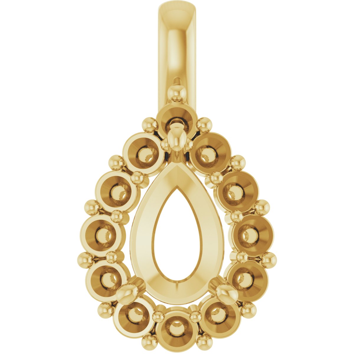 Halo-Style Pendant