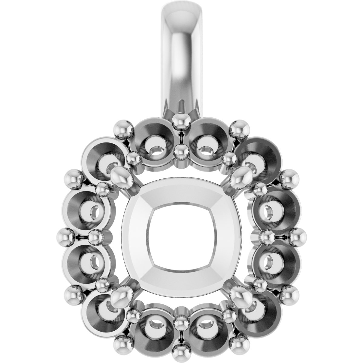 Halo-Style Pendant