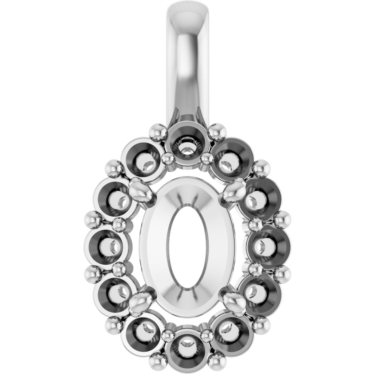 Halo-Style Pendant