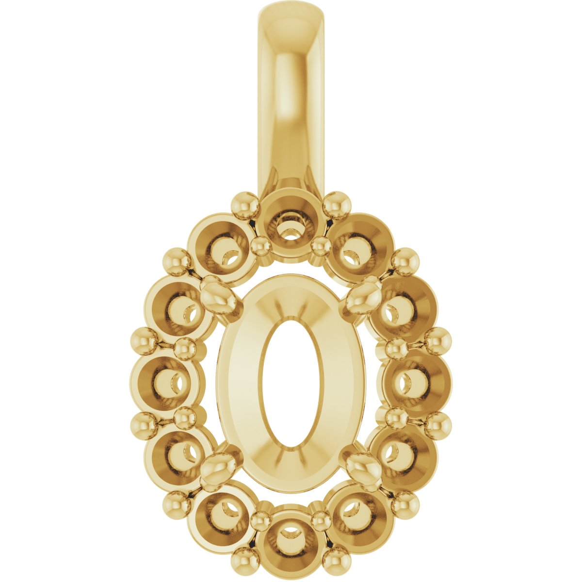 Halo-Style Pendant