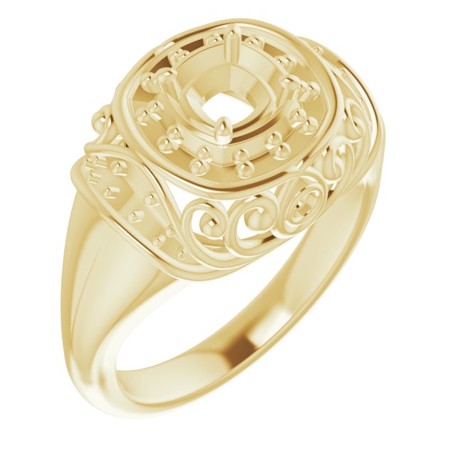 14k Yellow Gold