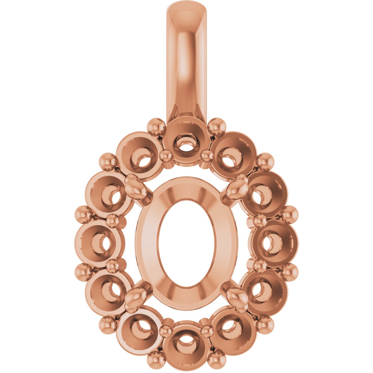 Halo-Style Pendant
