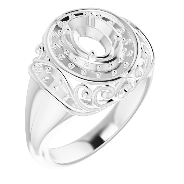Halo-Style Engagement Ring