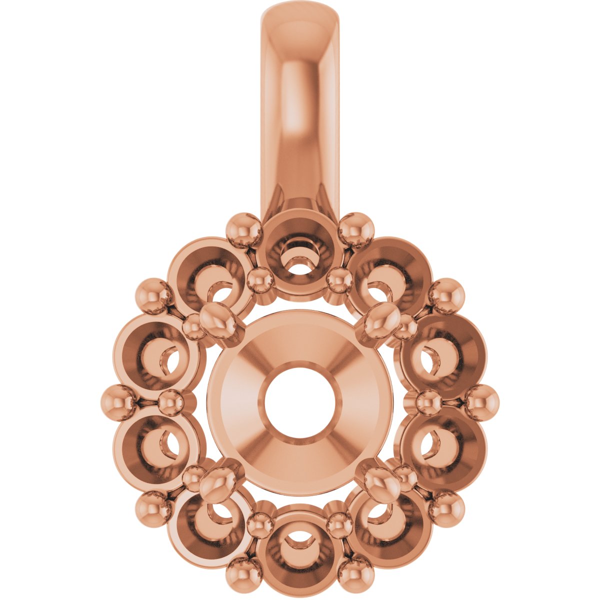 Halo-Style Pendant
