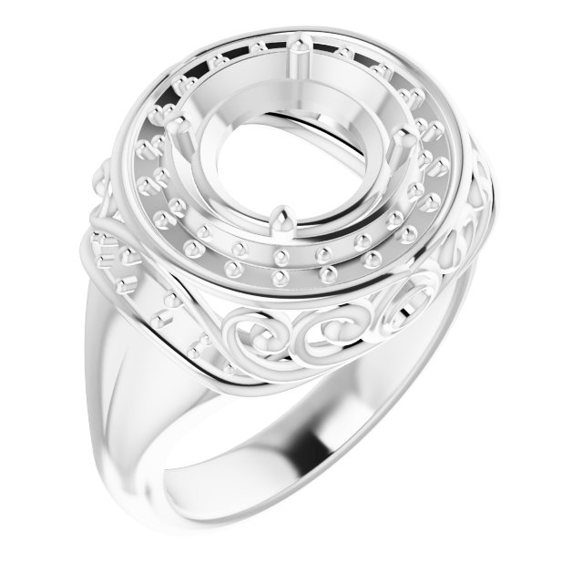Halo-Style Engagement Ring
