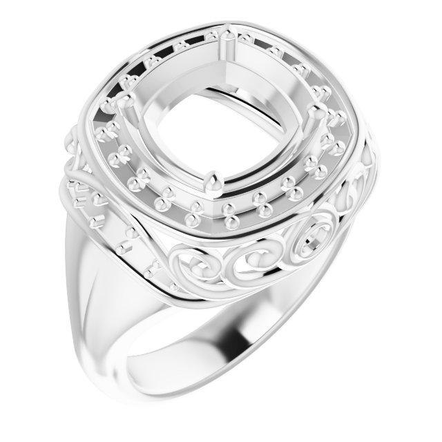 Halo-Style Engagement Ring