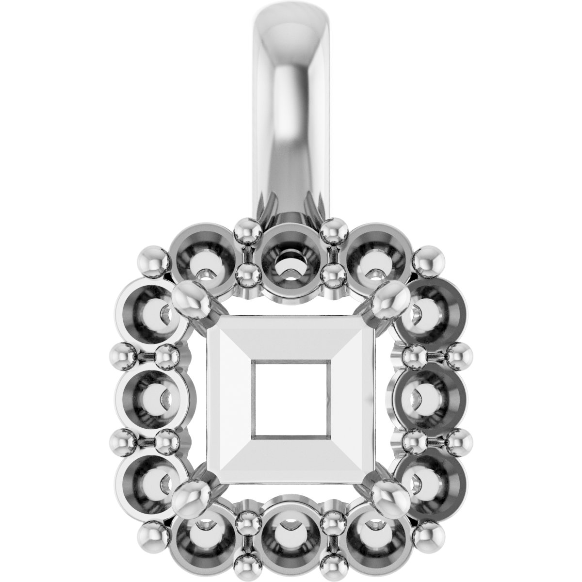 Halo-Style Pendant