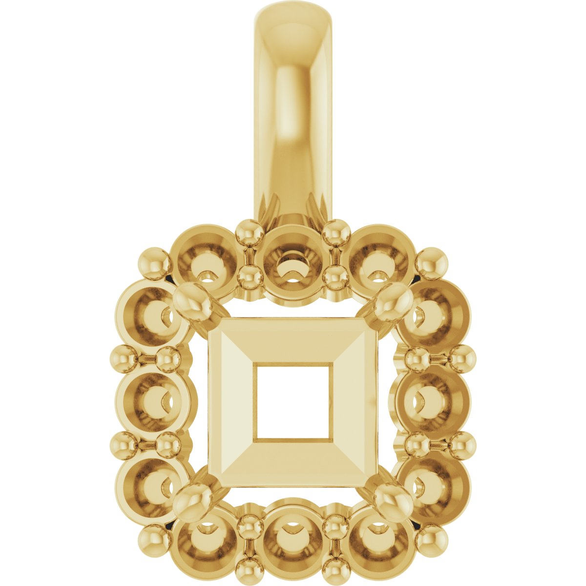 Halo-Style Pendant