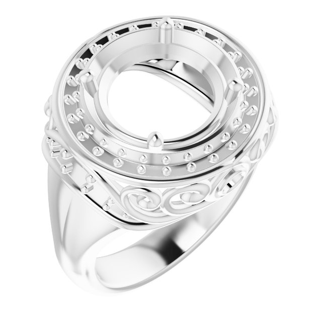 Halo-Style Engagement Ring