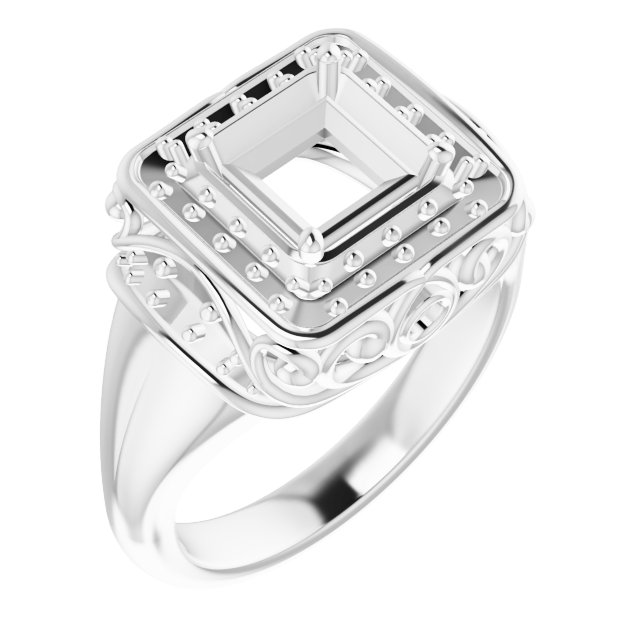 Halo-Style Engagement Ring